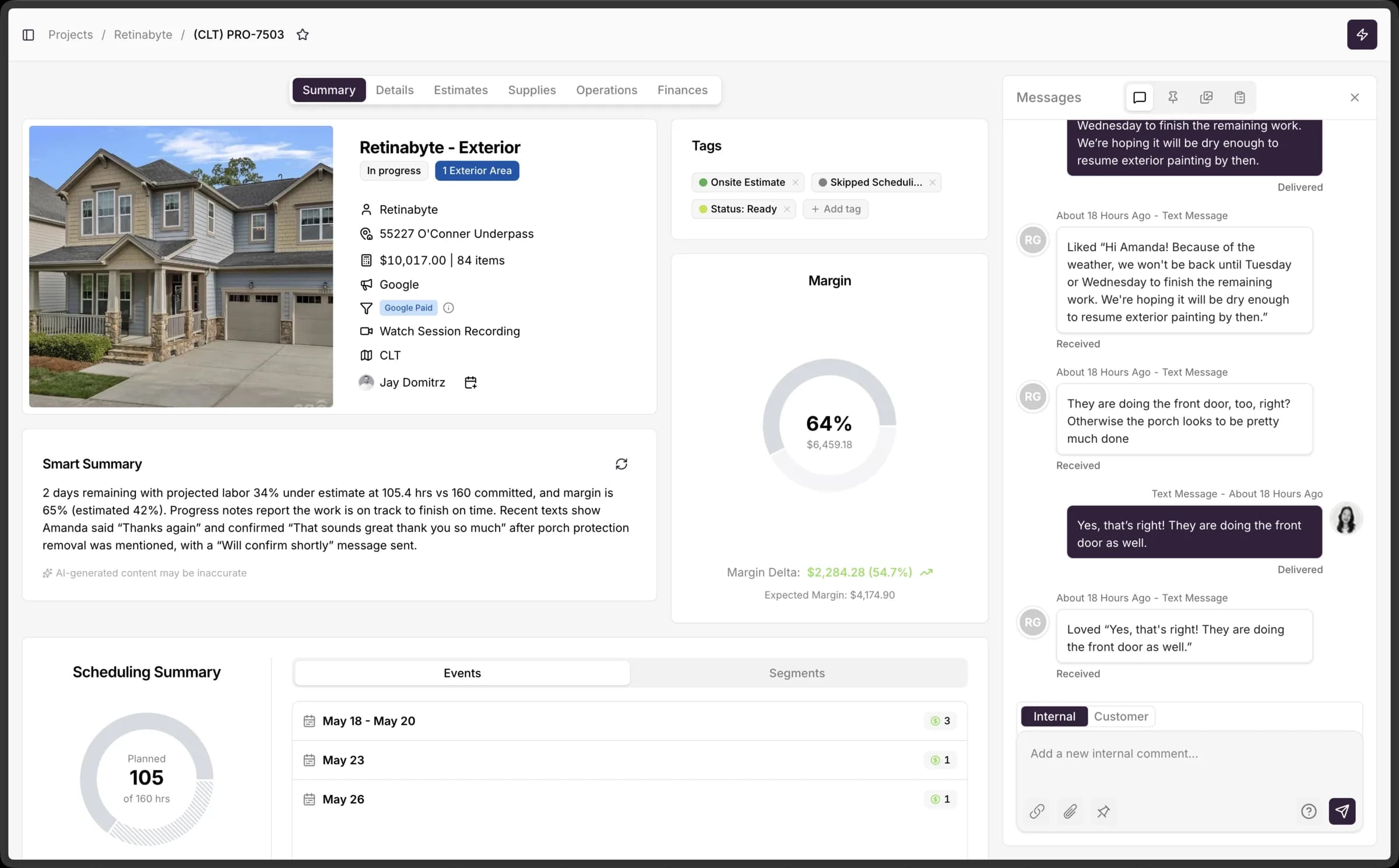 Craftwork OS project overview with AI Smart Summary